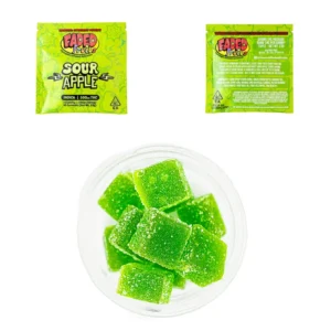 Faded Fruits Sour Apple 500mg