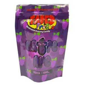 Faded Fruits Gummies 1000mg 10 Packs – Premium THC Edibles at Wholesale Prices
