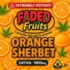 Faded Fruits Orange Sherbet 1000mg