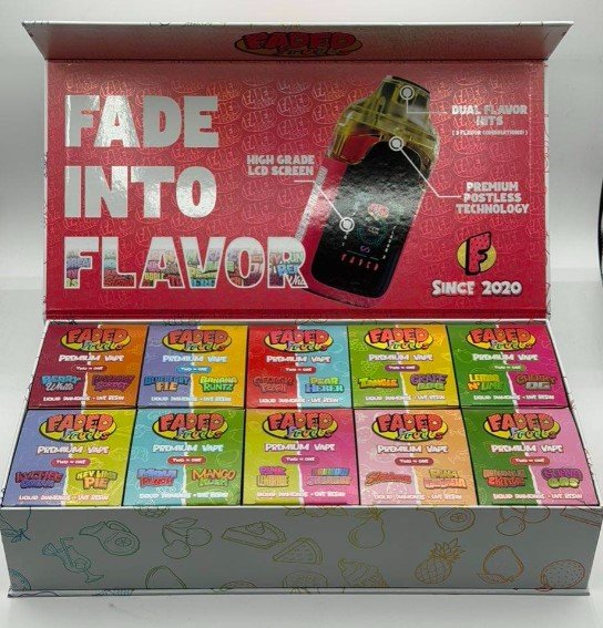 Faded Fruits 2G Disposable Cart 10 Carts