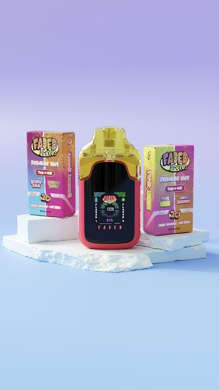 Faded Fruits 2G Disposable Cart – 1000 Carts