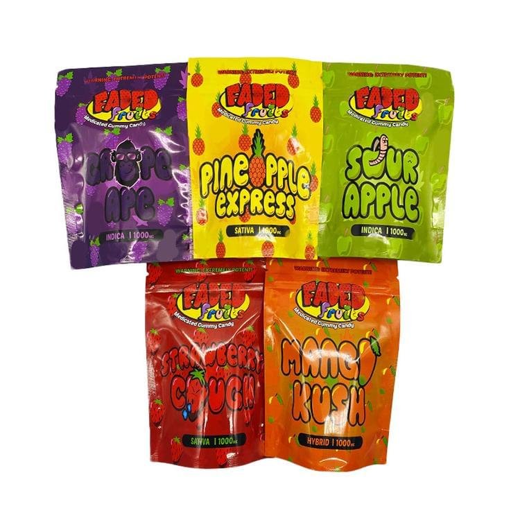Faded Fruits Edibles 1000mg